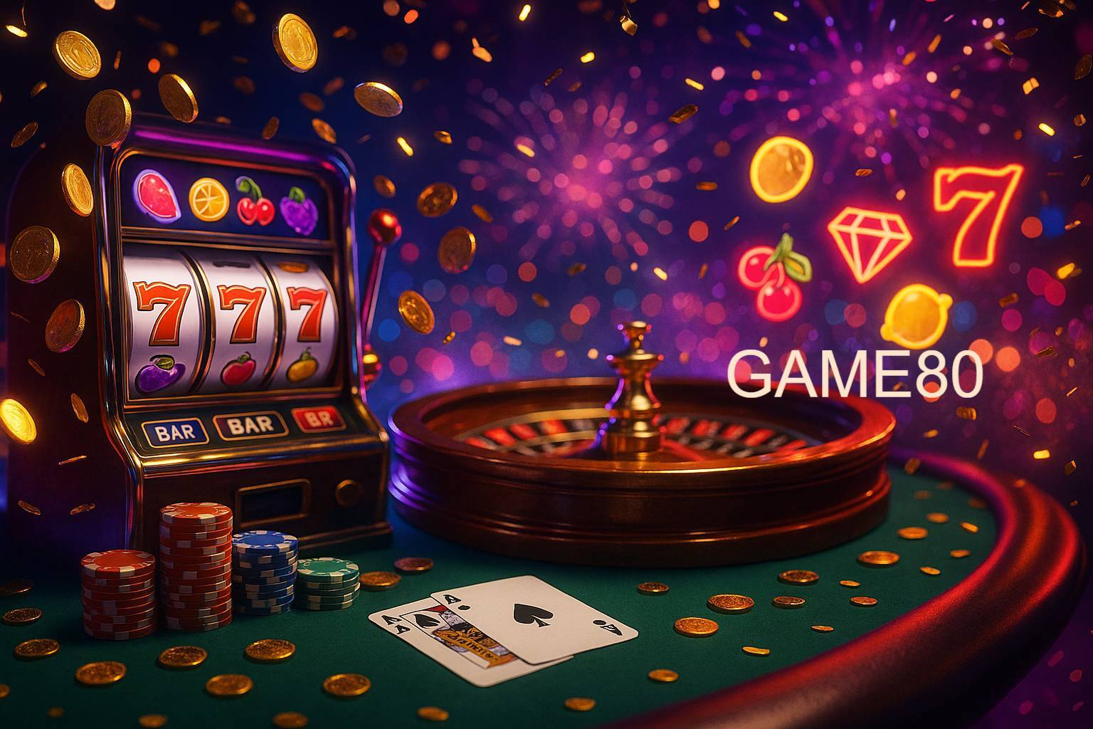 Jogos emocionantes no GAME80