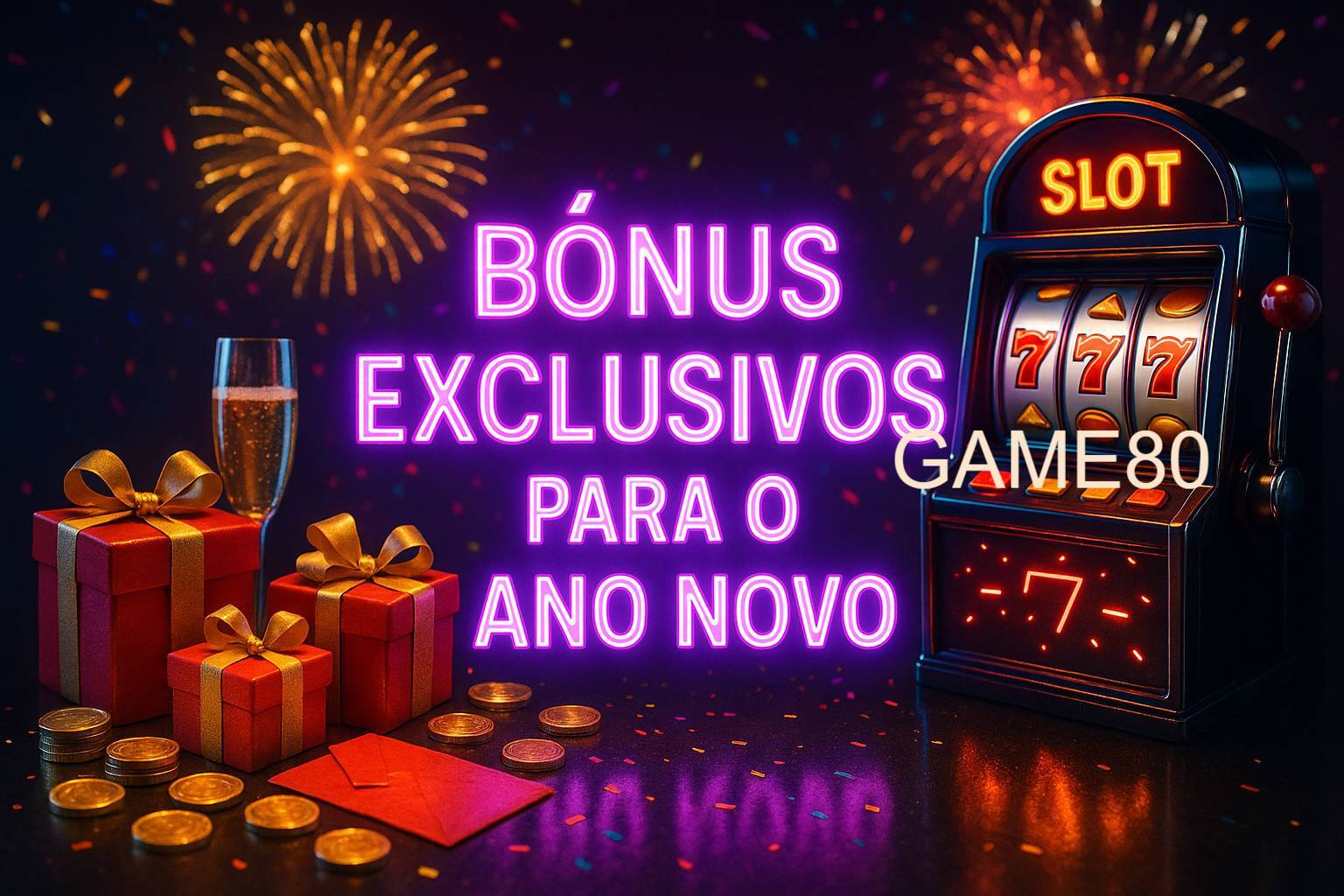 Promoções de Ano Novo no GAME80